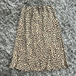 Sanctuary Leopard Midi Skirt